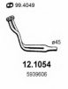 FIAT 5939606 Exhaust Pipe